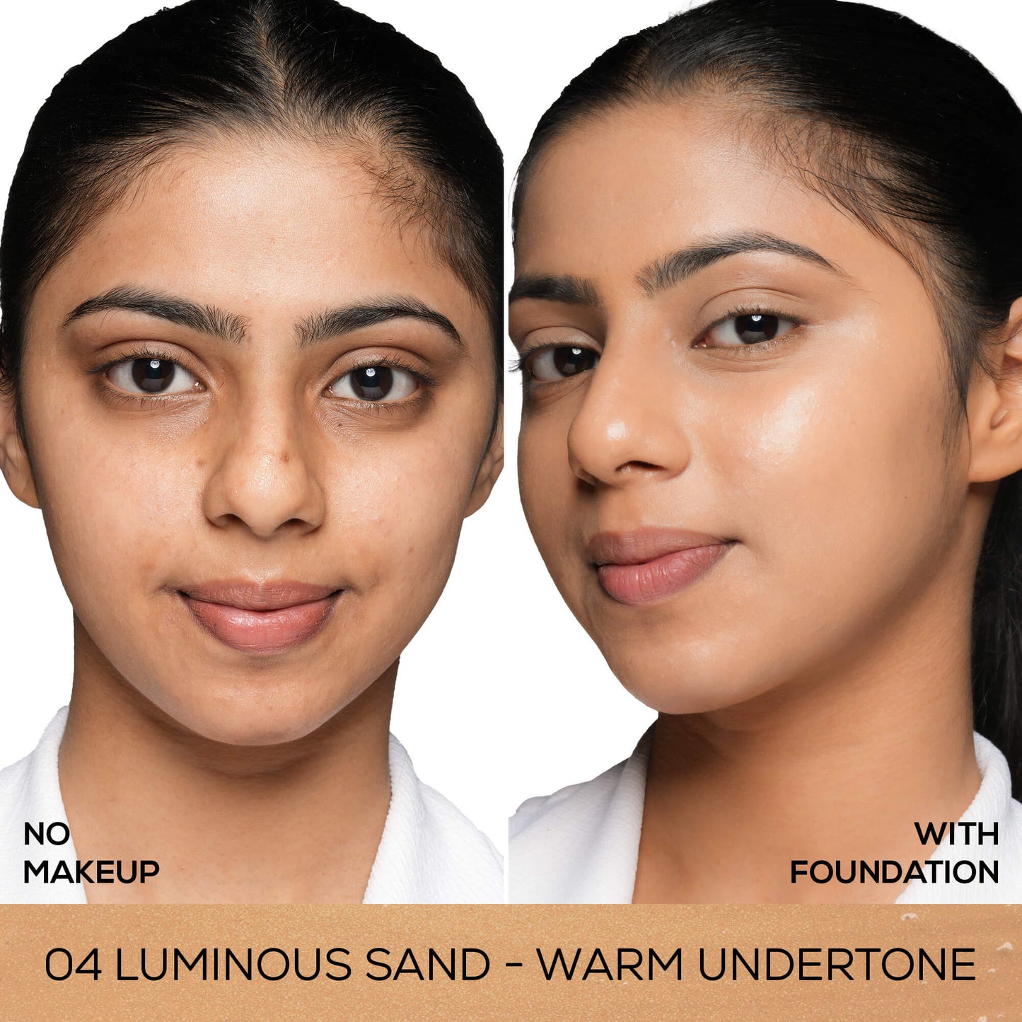 RENEE Lumi Glow Highlighting Liquid Foundation With Dewy Finish, Buildable Coverage & 3D Glow, 30 ml