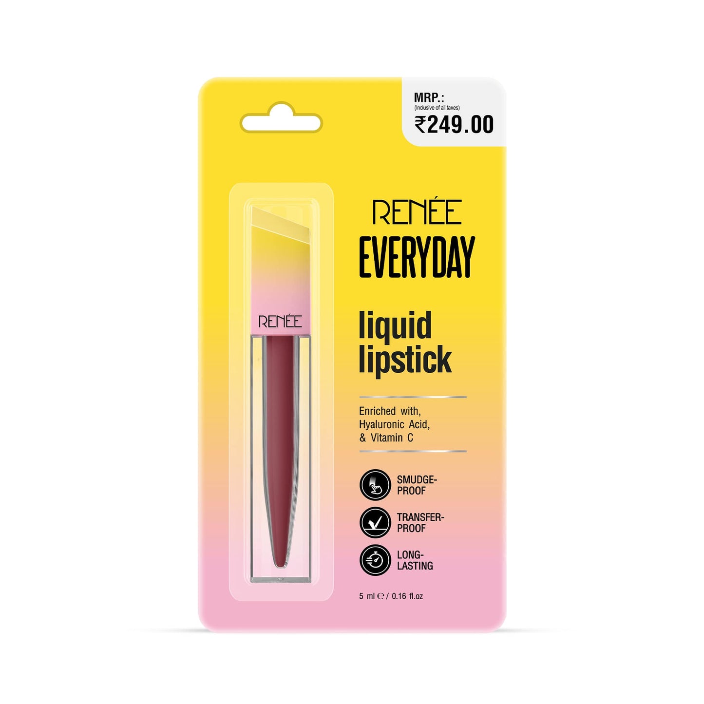 RENEE Everyday Matte Liquid Lipstick, 5 ml