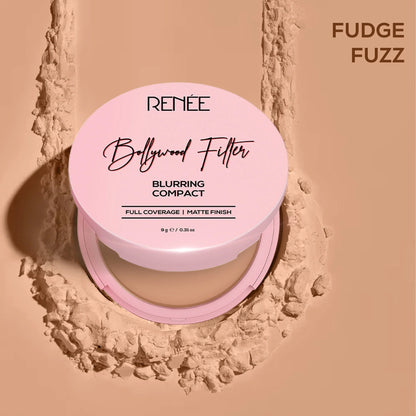RENEE Bollywood Filter Blurring Matte Finish Compact, 9 g