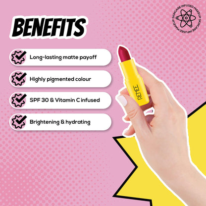 RENEE Everyday Matte Lipstick, 3 g