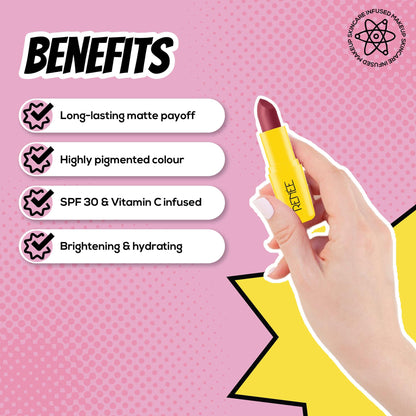 RENEE Everyday Matte Lipstick, 3 g