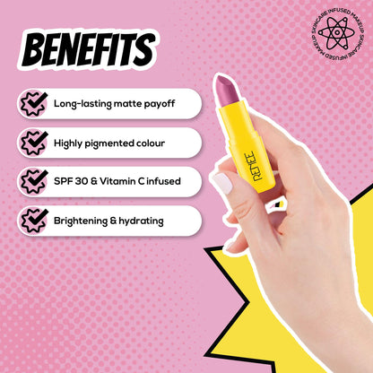 RENEE Everyday Matte Lipstick, 3 g