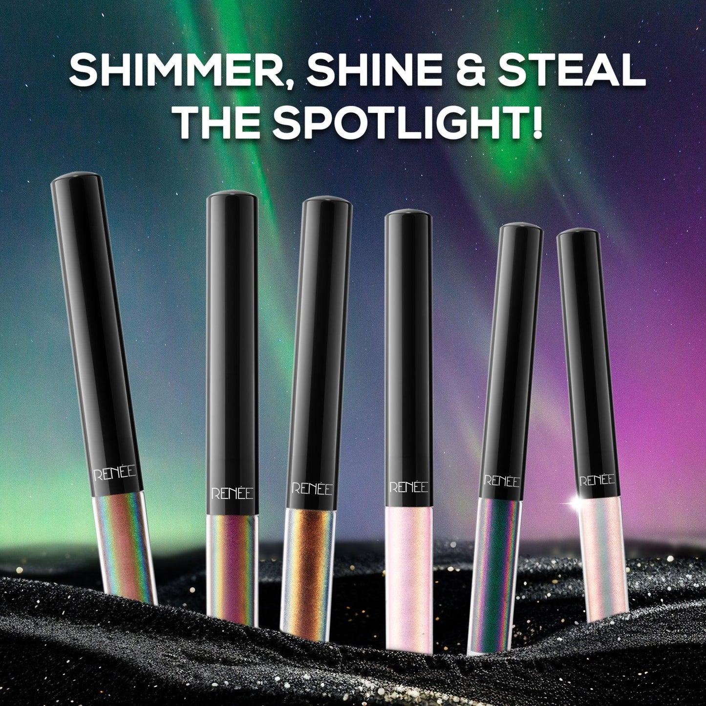 RENEE Holographic Liquid Eyeliner, 1 ml