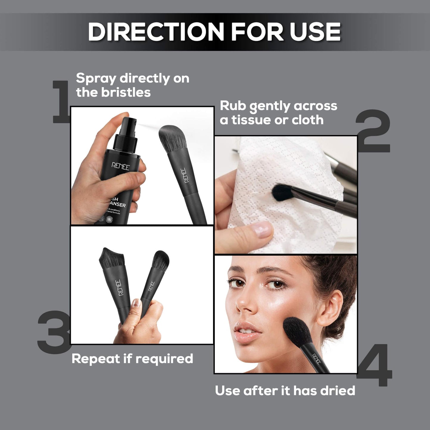 RENEE Brush Cleanser 50 ml