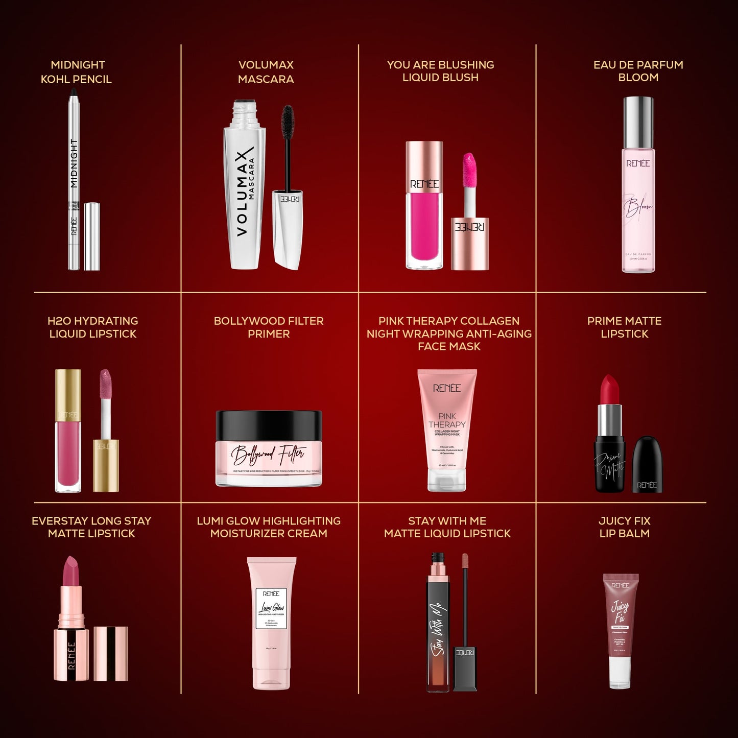 RENEE Advent Calendar 2026- Set of 12 Skincare & Makeup Essentials