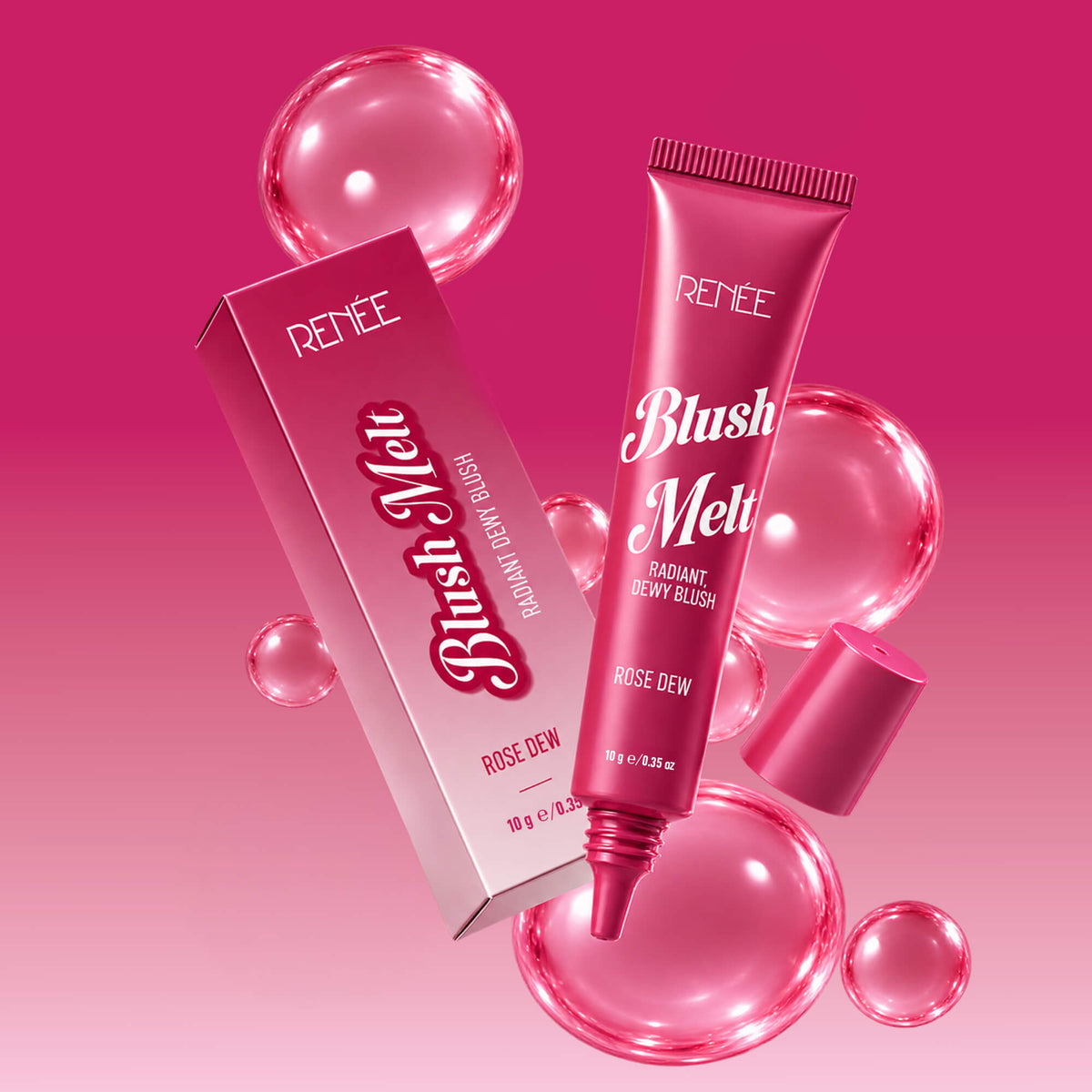 RENEE Blush Melt Radiant Dewy Creamy Blush