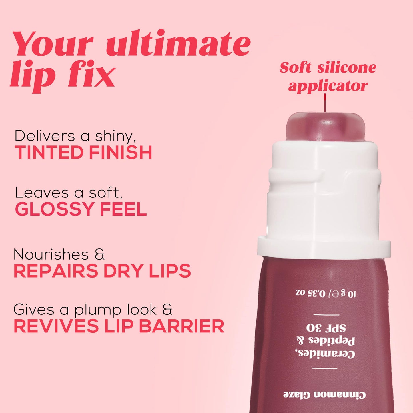 RENEE Juicy Fix Tinted Lip Balm With SPF 30, 10g