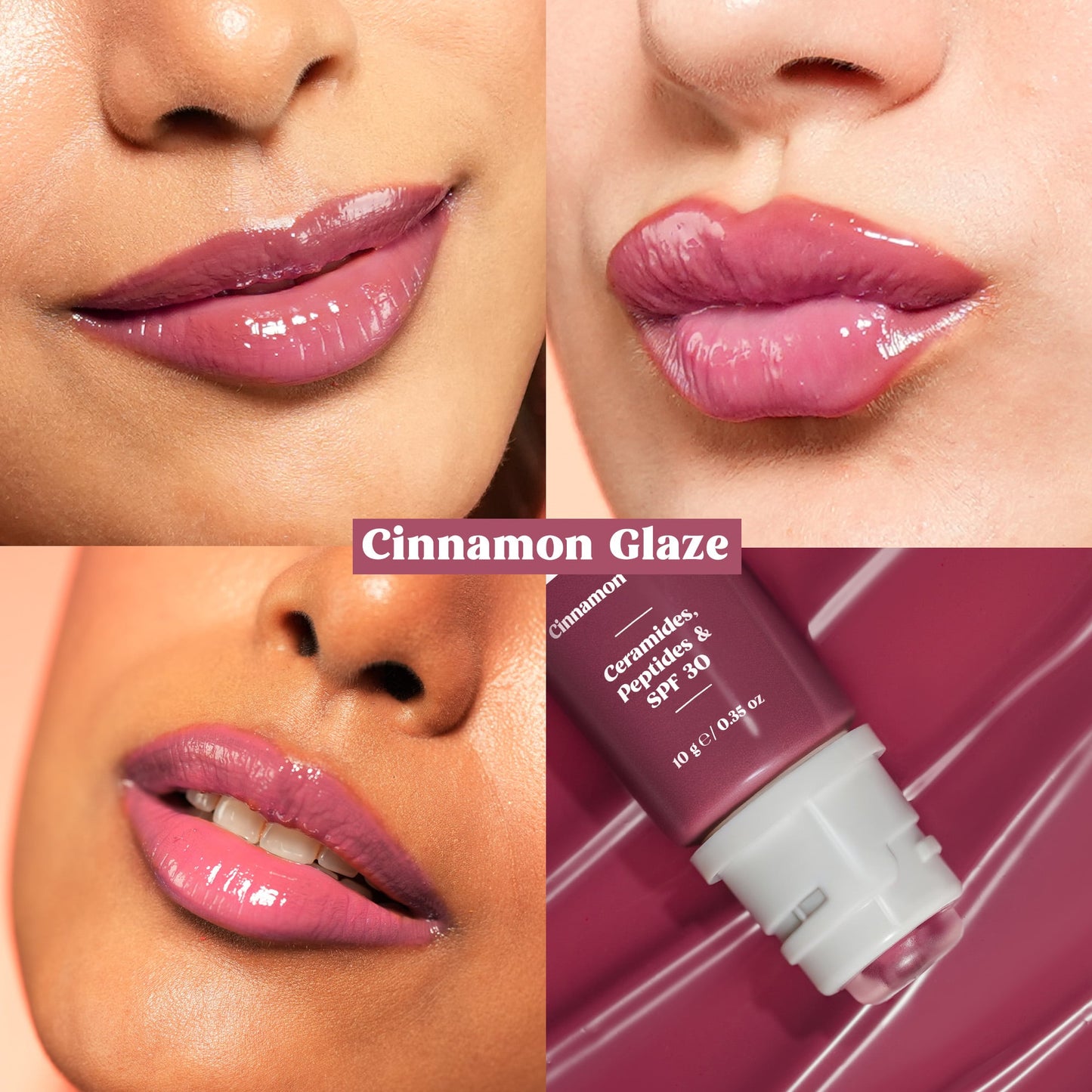 RENEE Juicy Fix Tinted Lip Balm With SPF 30, 10g