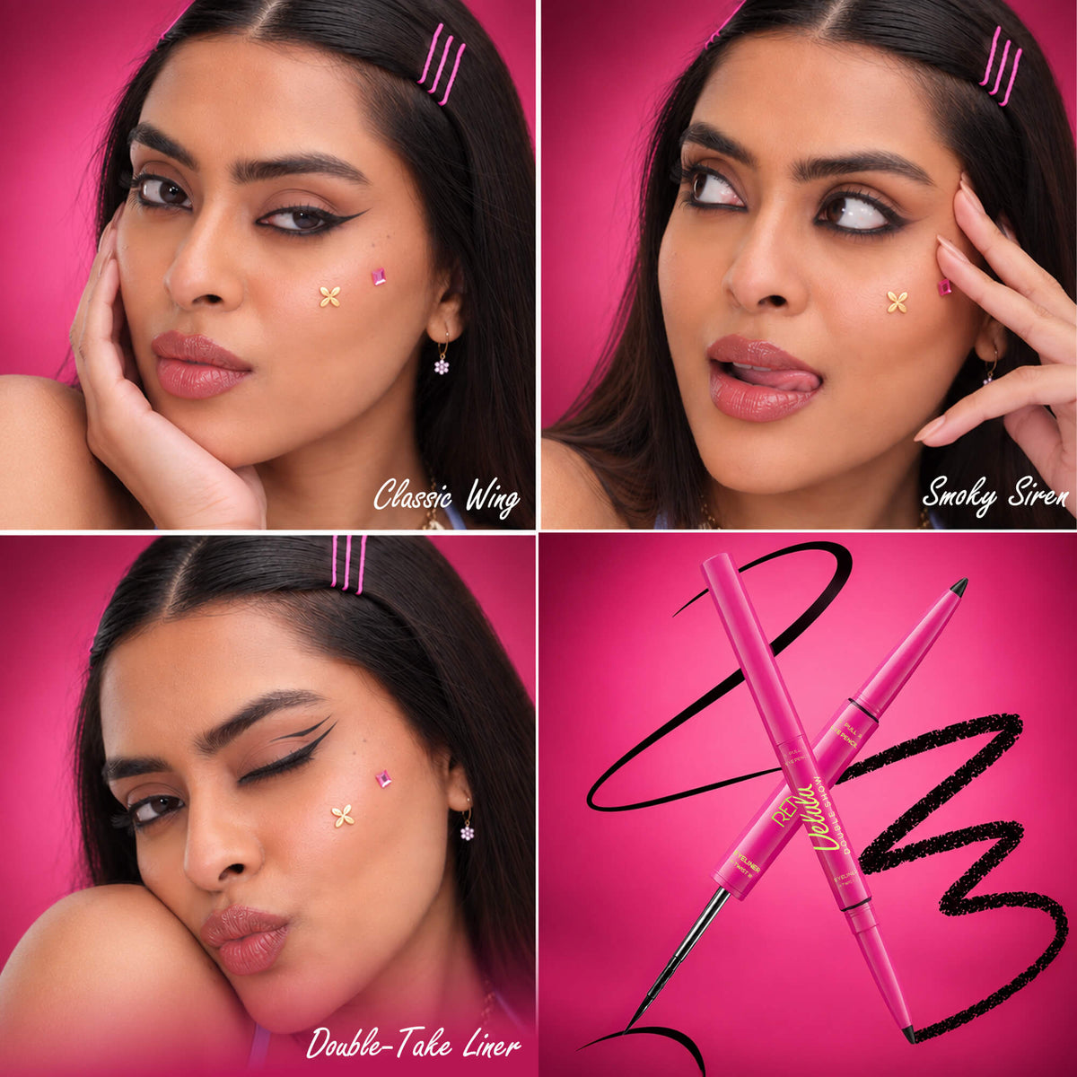 RENEE Delulu Double Show Kajal + Eyeliner Duo