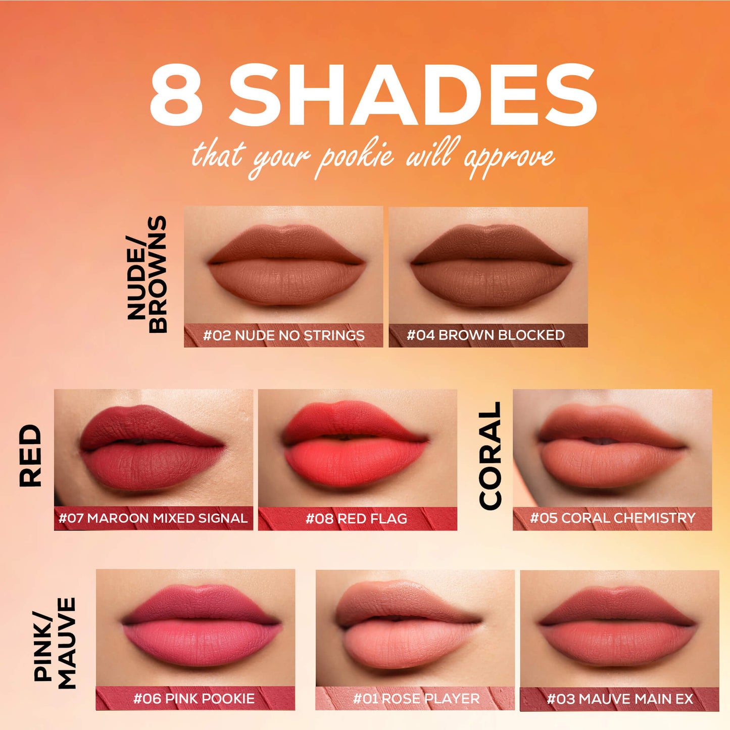 RENEE Delulu Blurring Matte Liquid Lipstick, 4ml