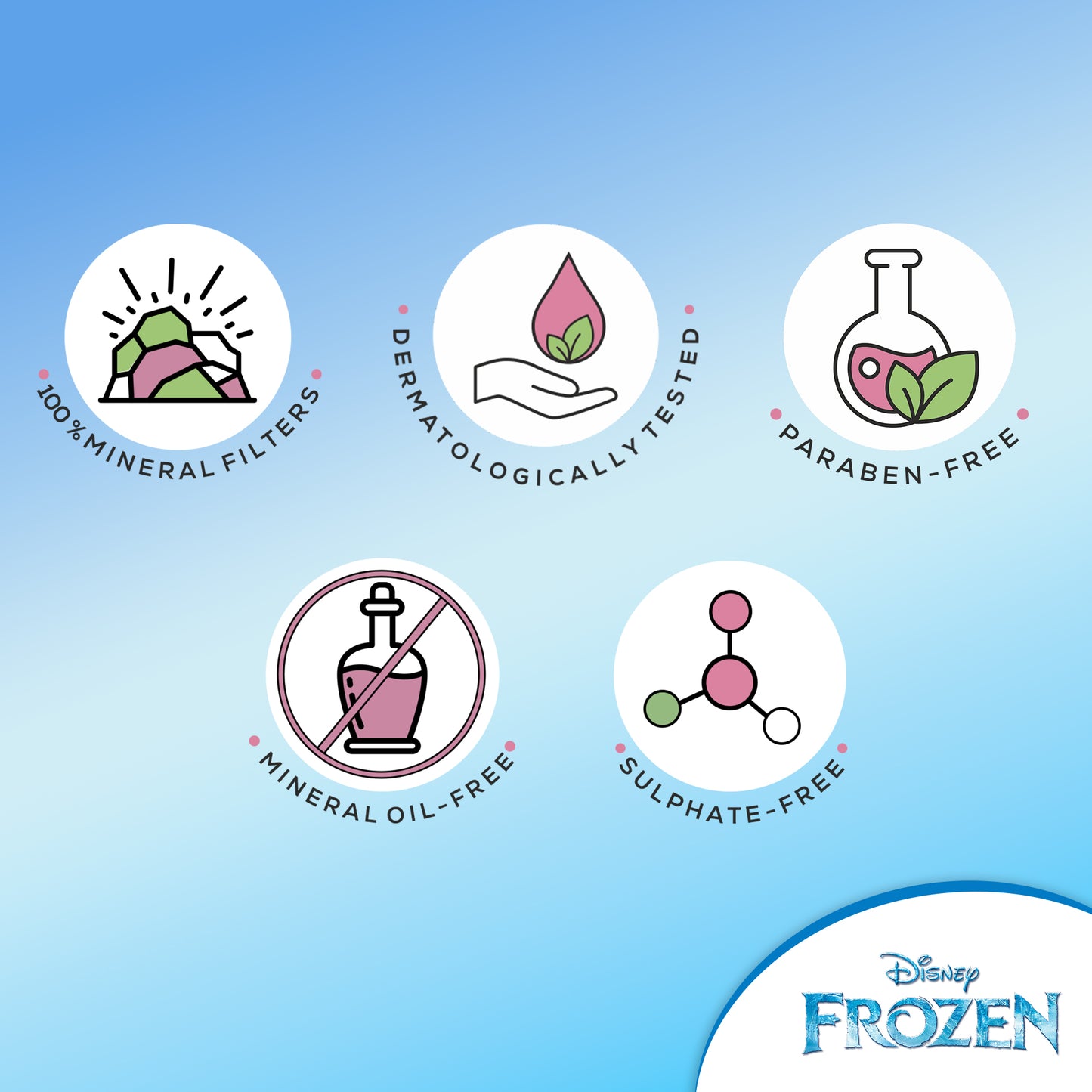 Disney Frozen Elsa Mineral Sunscreen With SPF 30 For Kids & Preteens by Princess by RENEE