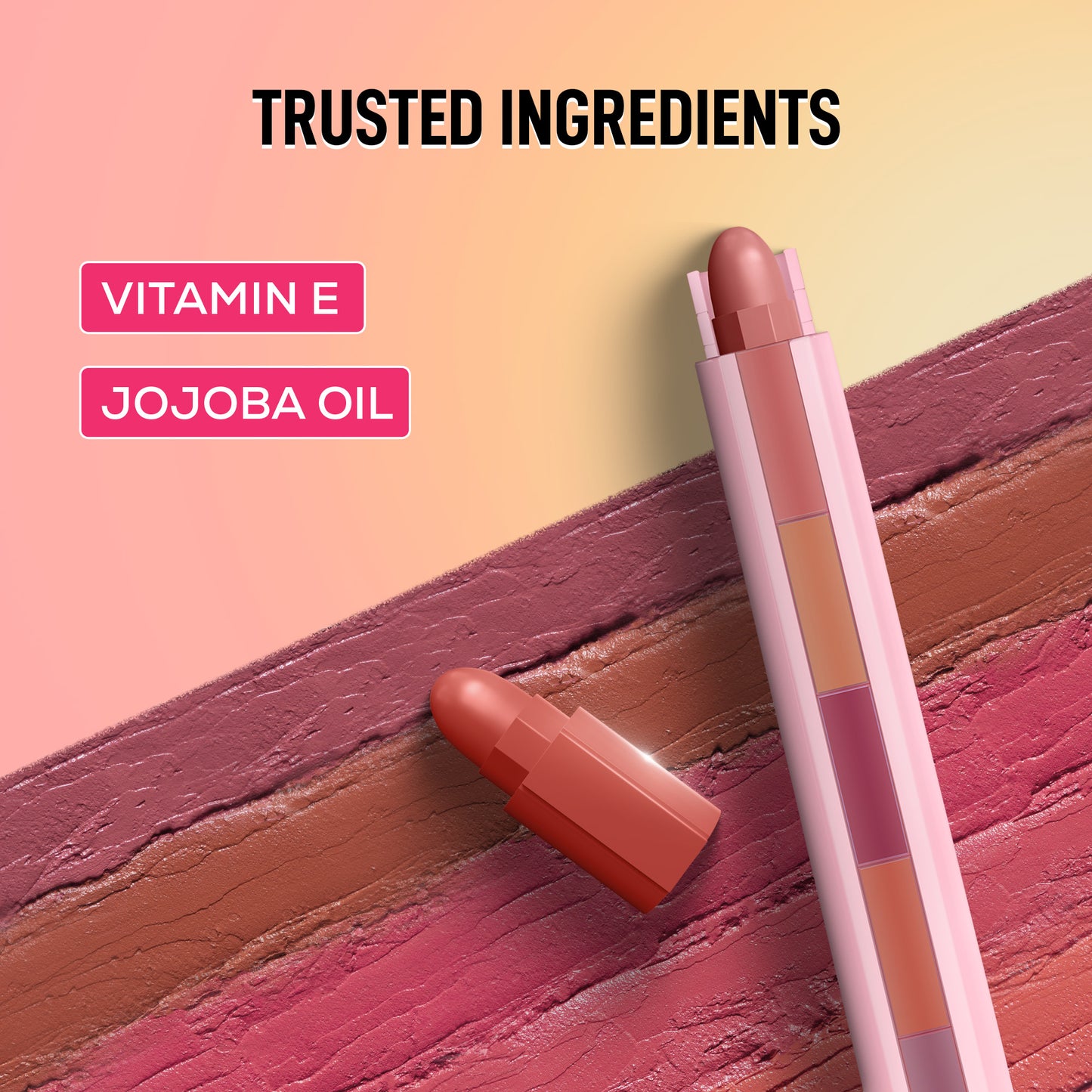 RENEE Everyday Fab 5 5-in-1 Matte Lipstick