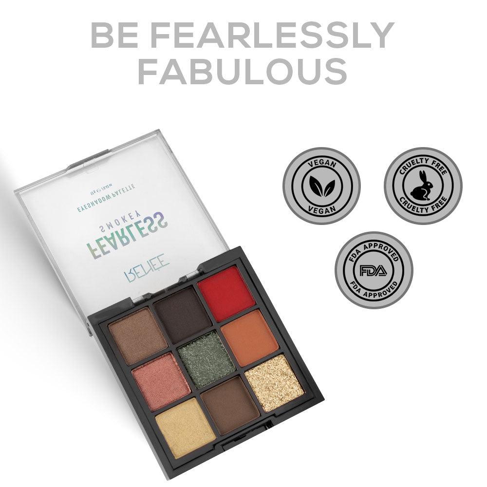 RENEE Fearless Eyeshadow Palette, 12 g