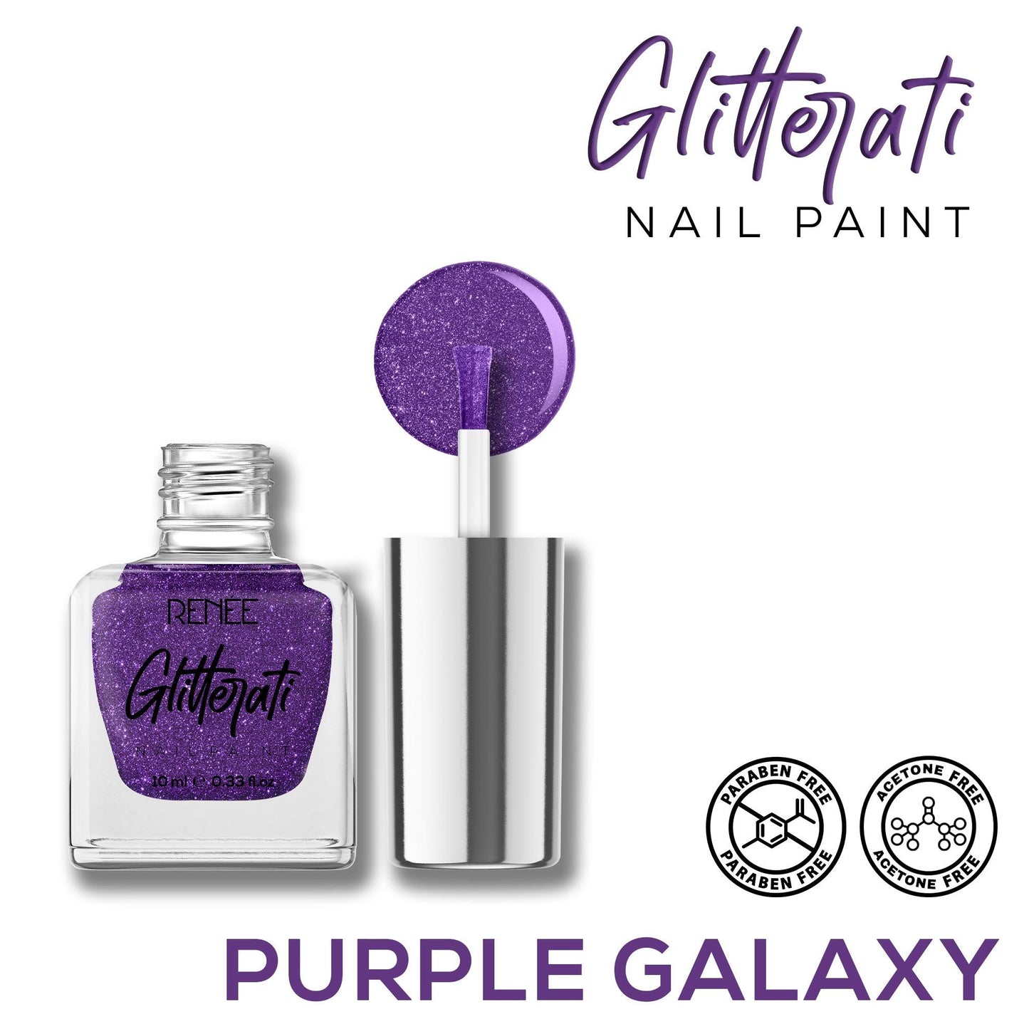 RENEE Glitterati Nail Paint 10ml