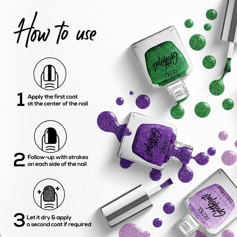 RENEE Glitterati Nail Paint 10ml