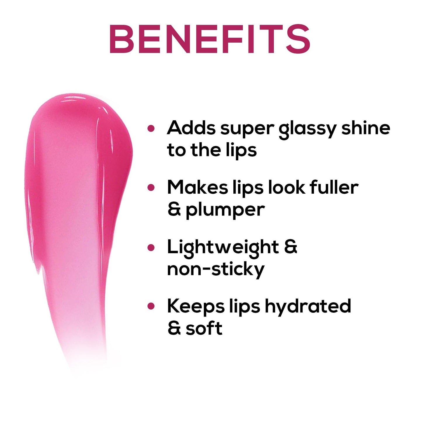 RENEE Hot Lips Lip Gloss, 4.5 ml