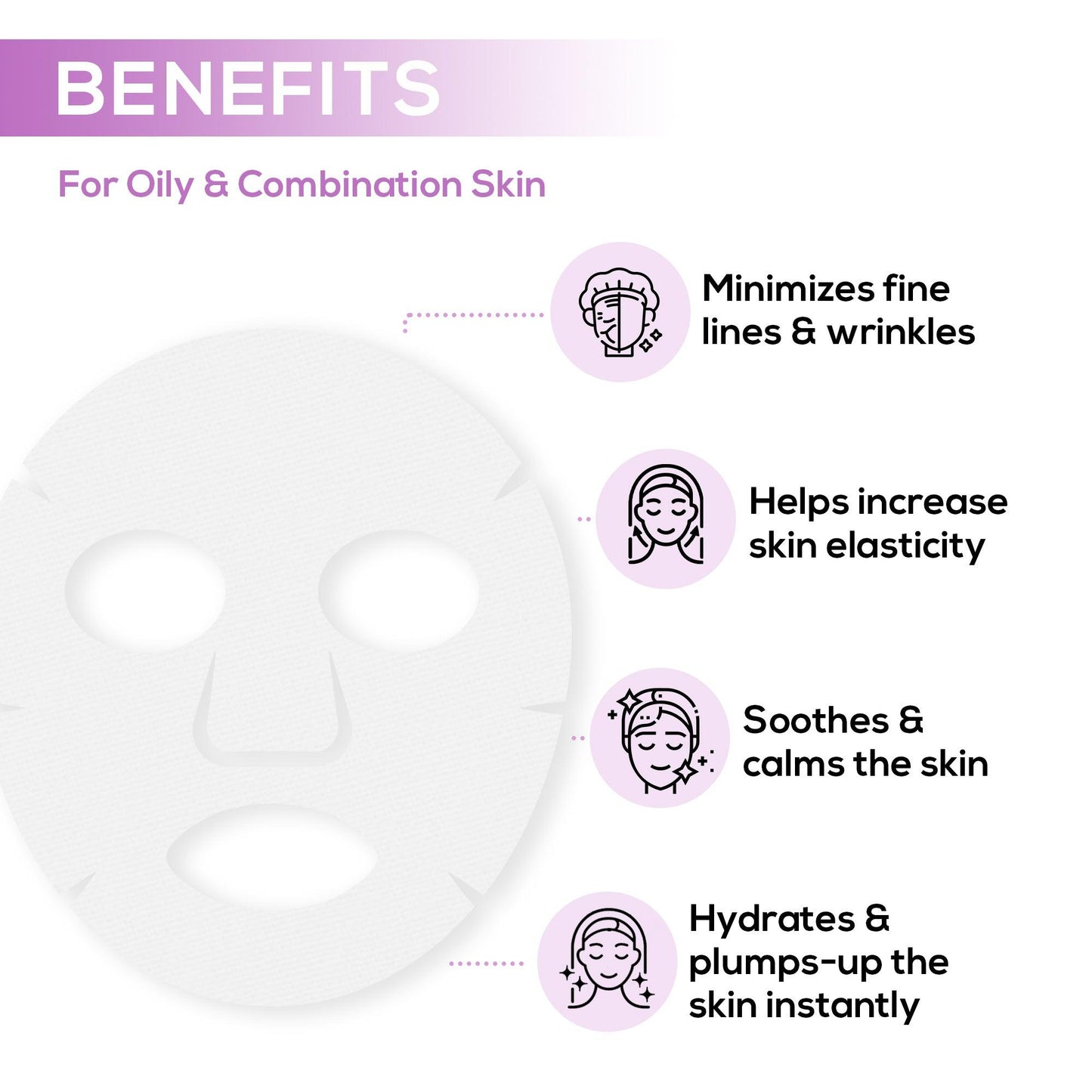 RENEE Hyaluronic Acid & Aloe Sheet Mask, 20 ml