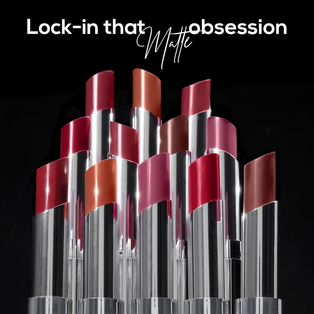 RENEE Matte Lock Lipstick, 3.5g