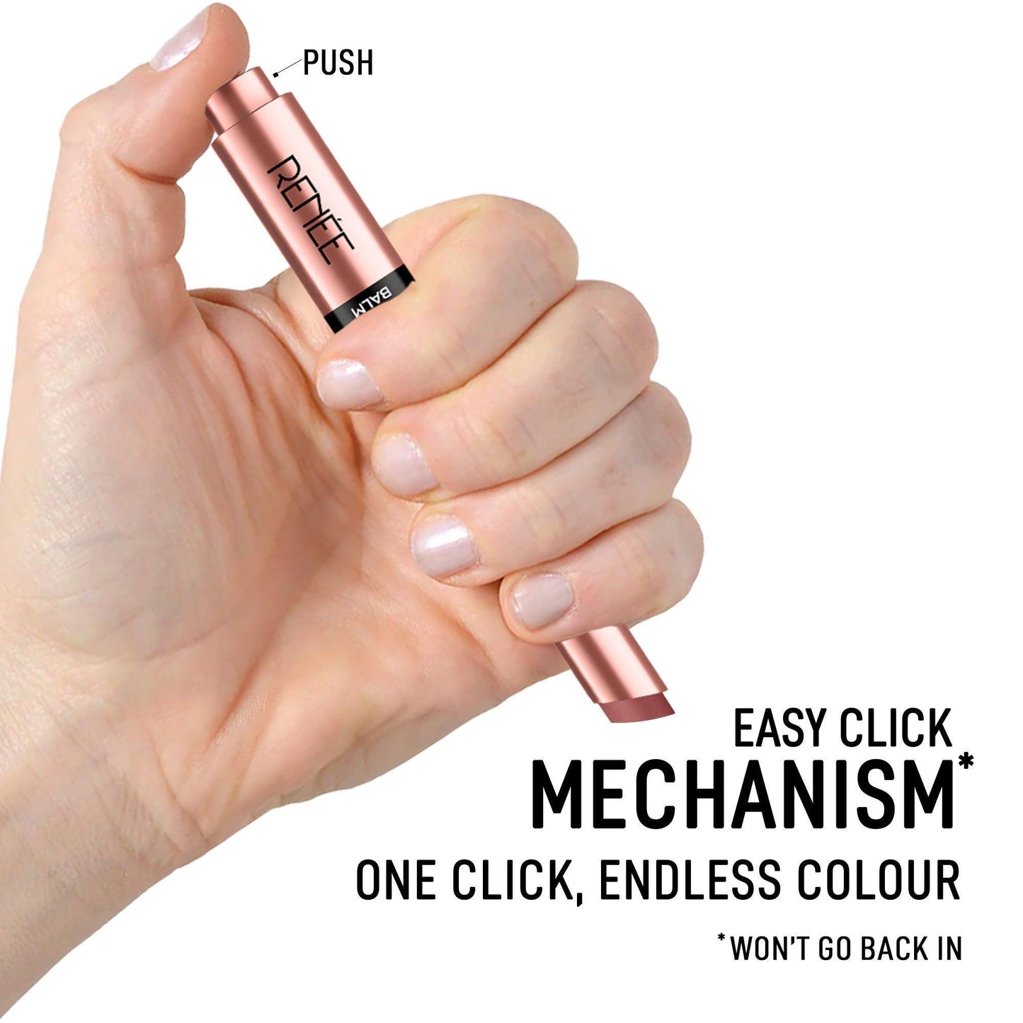 RENEE Lip Drip Glossy Balm, 2.3 Gm