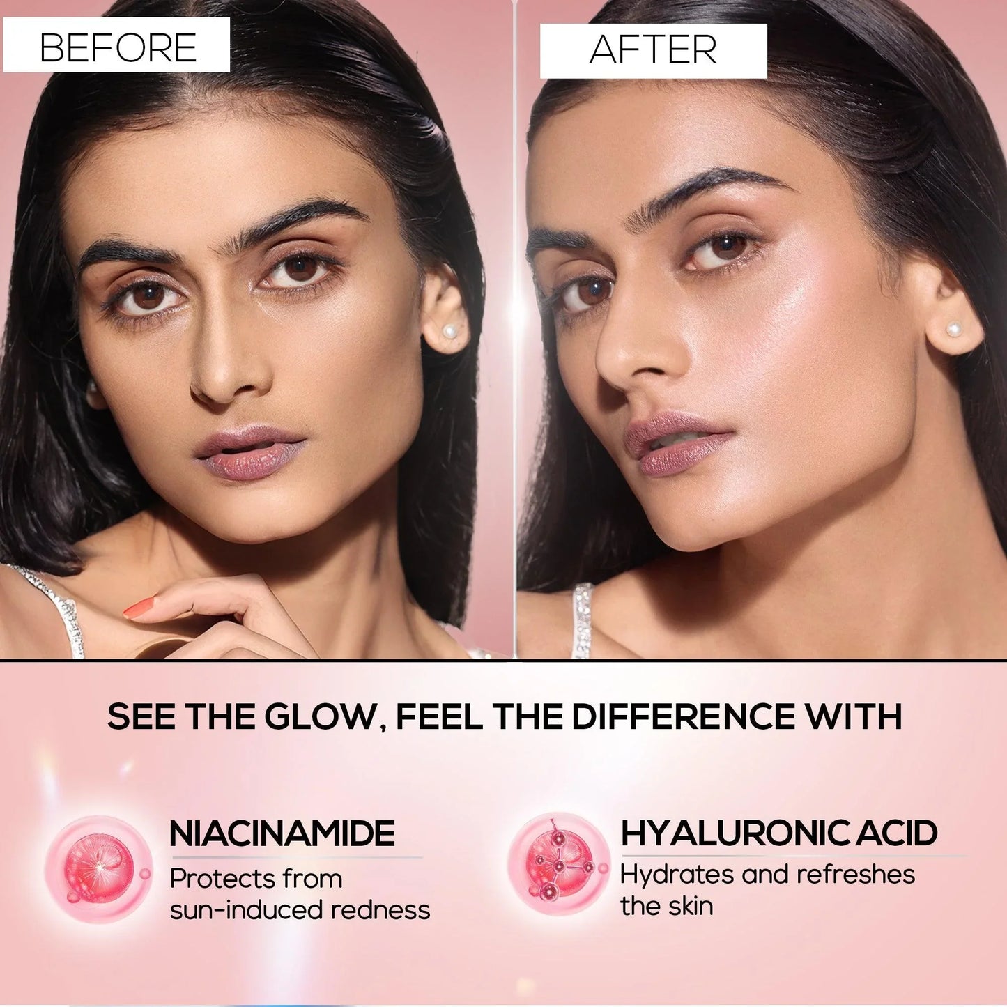 RENEE Lumi Glow Highlighting Sunscreen In-Vivo Tested SPF 50