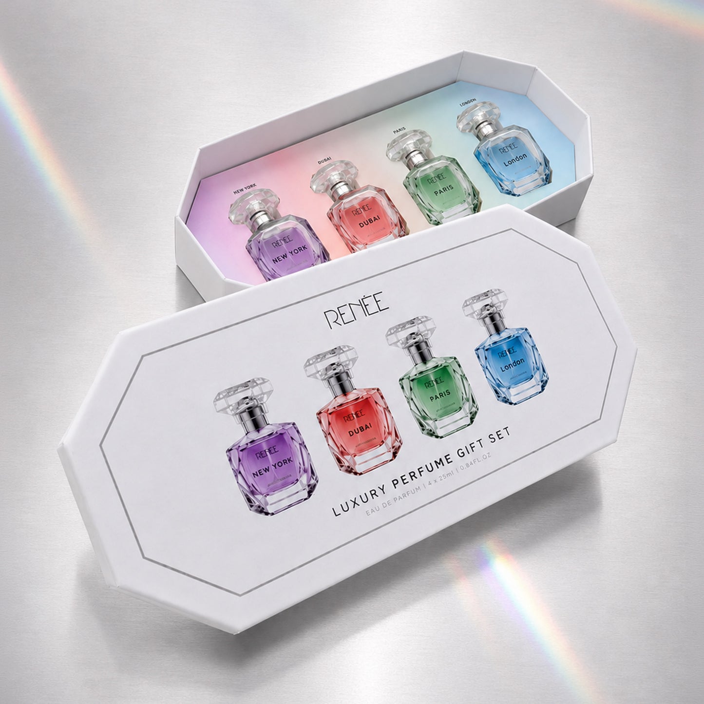 RENEE Luxury Perfume Gift Set Eau De Parfum- Set of 4 Long-Lasting Perfumes For Women