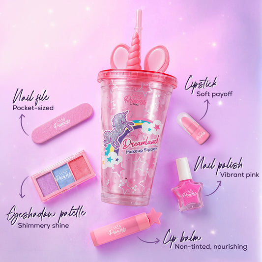Dreamland Makeup Sipper For Kids & Preteens by Princess By RENEE