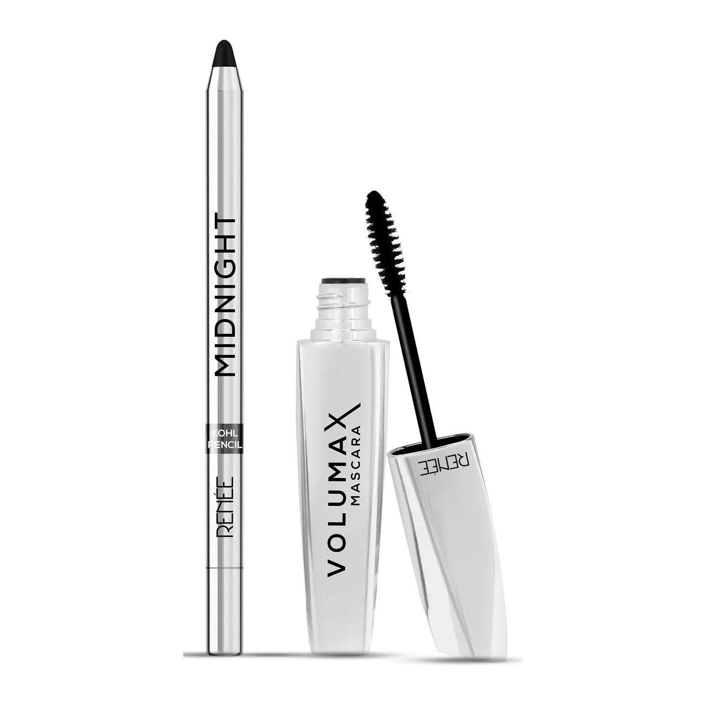 RENEE Midnight Kohl Pencil & Volumax Mascara Combo