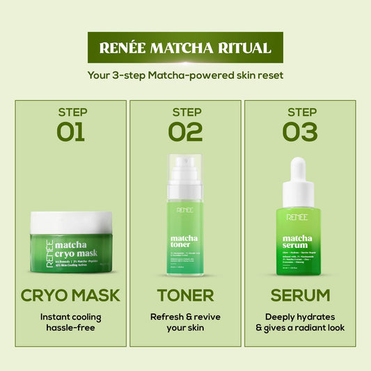 RENEE Matcha Skincare Trio