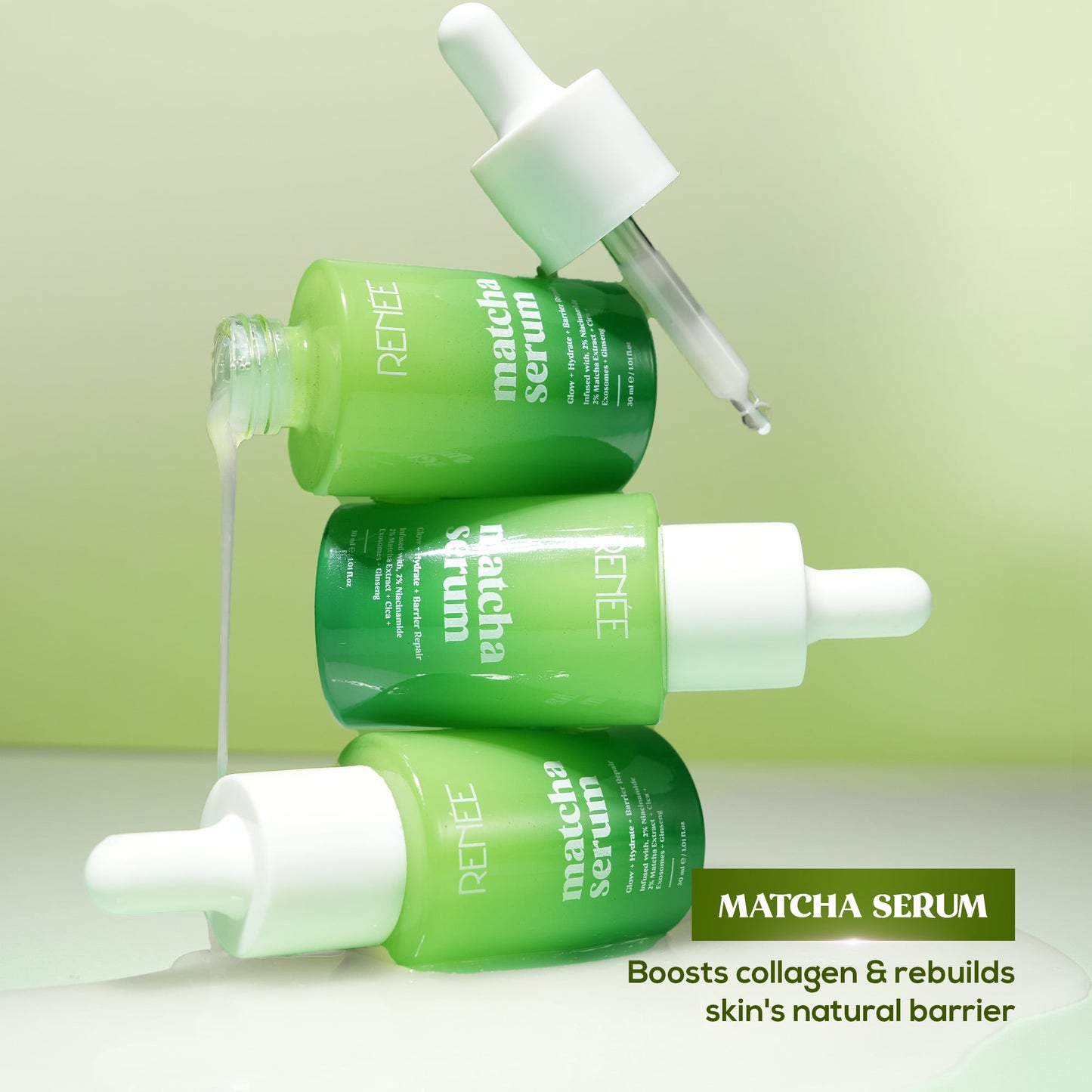 RENEE Matcha Skincare Trio