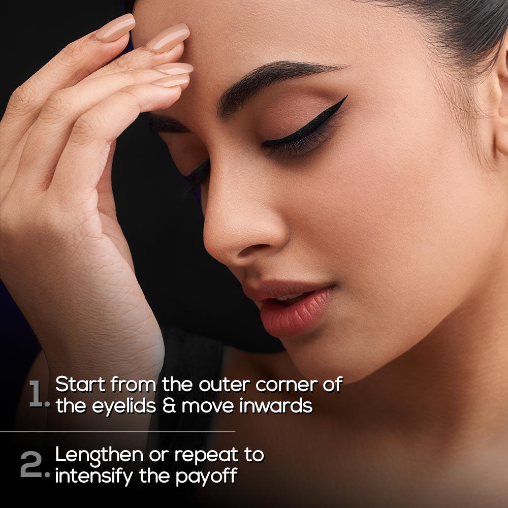 RENEE Midnight Matte Eyeliner, 2.5 ml