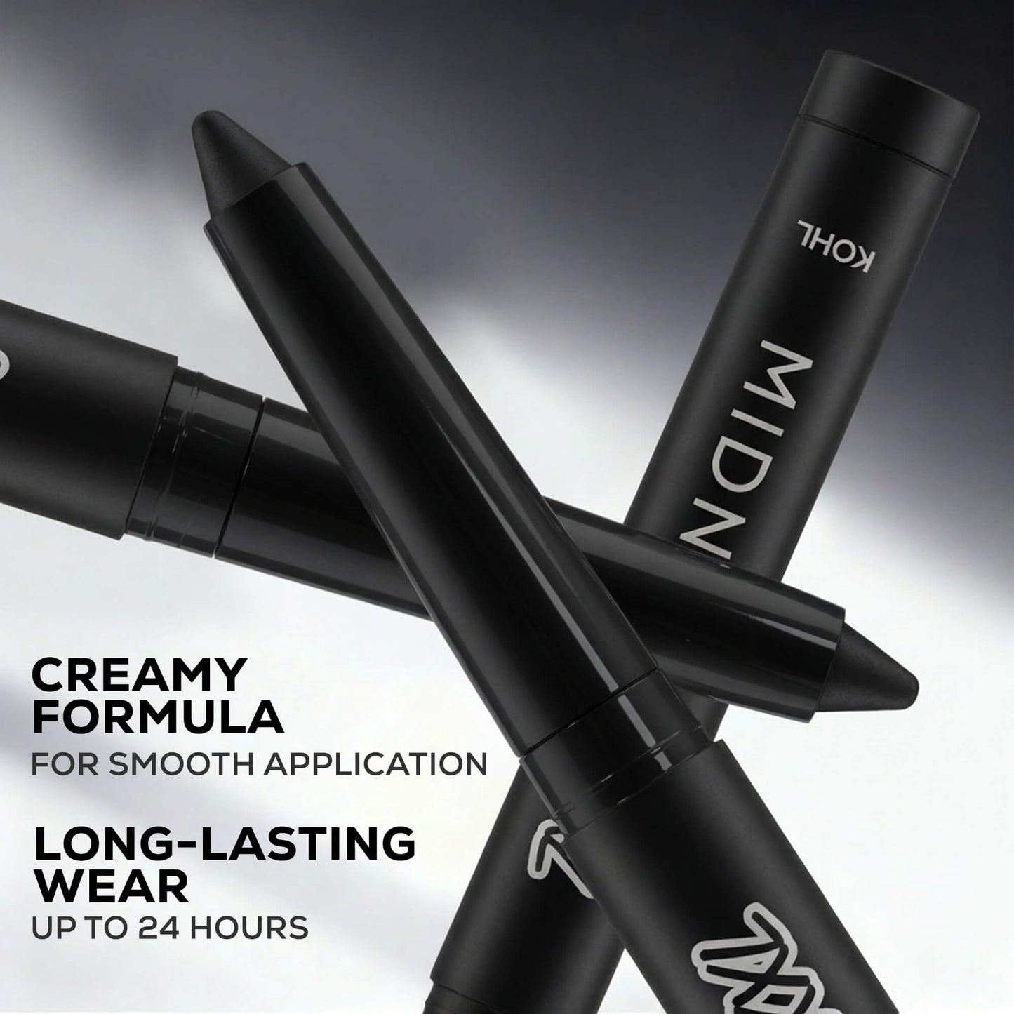 RENEE Midnight XXL Waterproof & Smudge-proof Kohl With Sharpener
