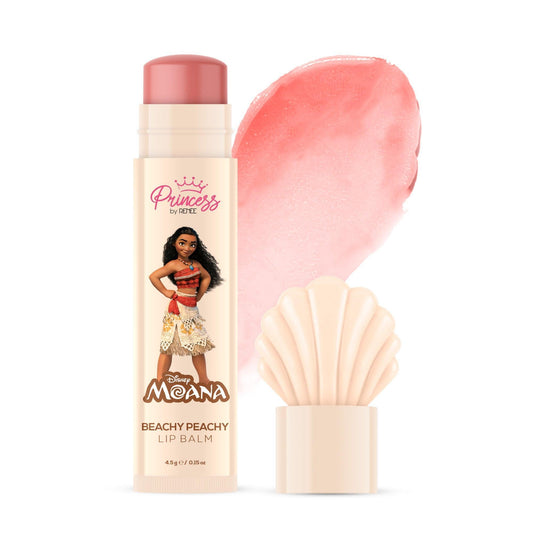 Moana Beachy Peachy Lip Balm - Disney Princess by RENEE, 4.5 g