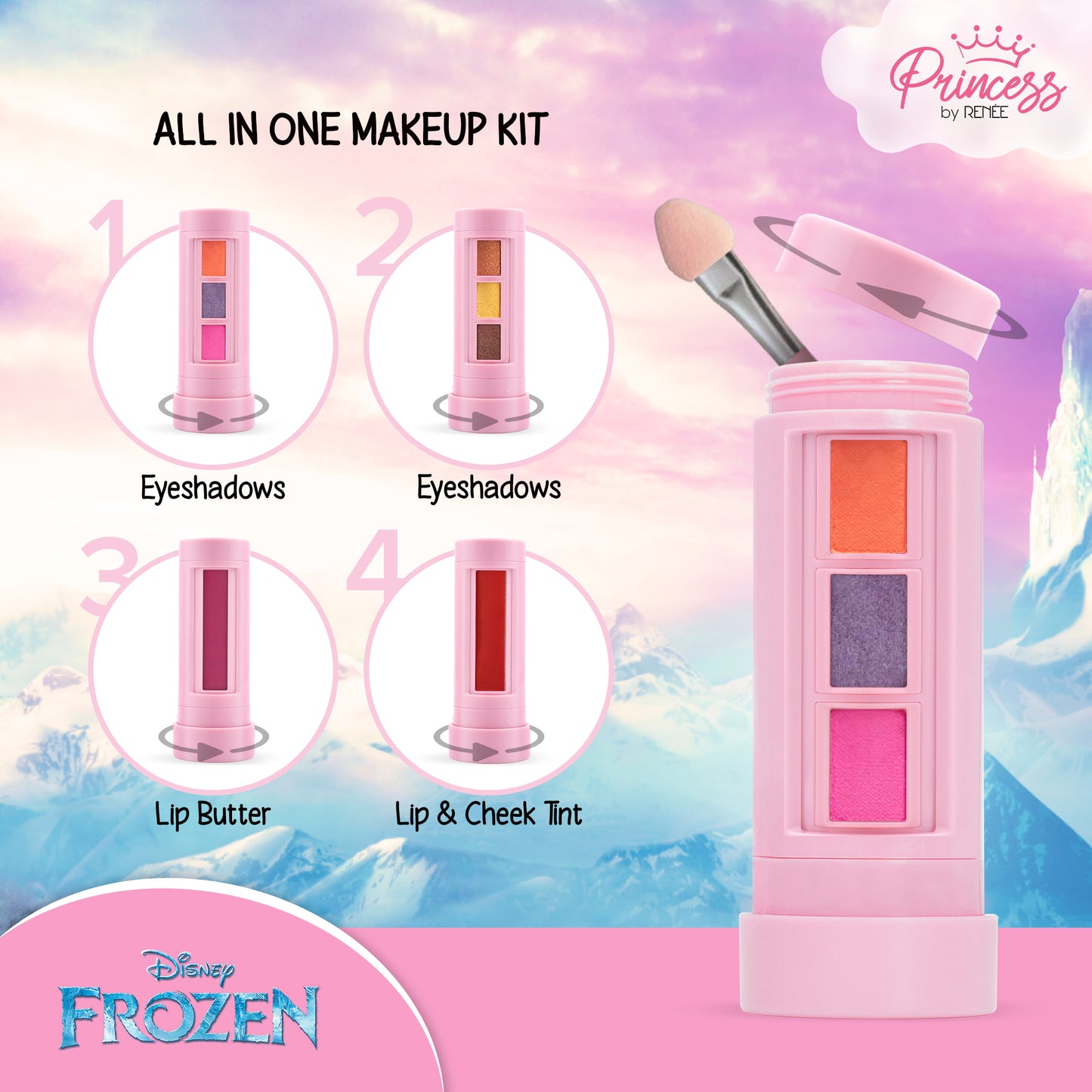Princess by RENEE Festive-Ready Complete Beauty Kit for Preteen