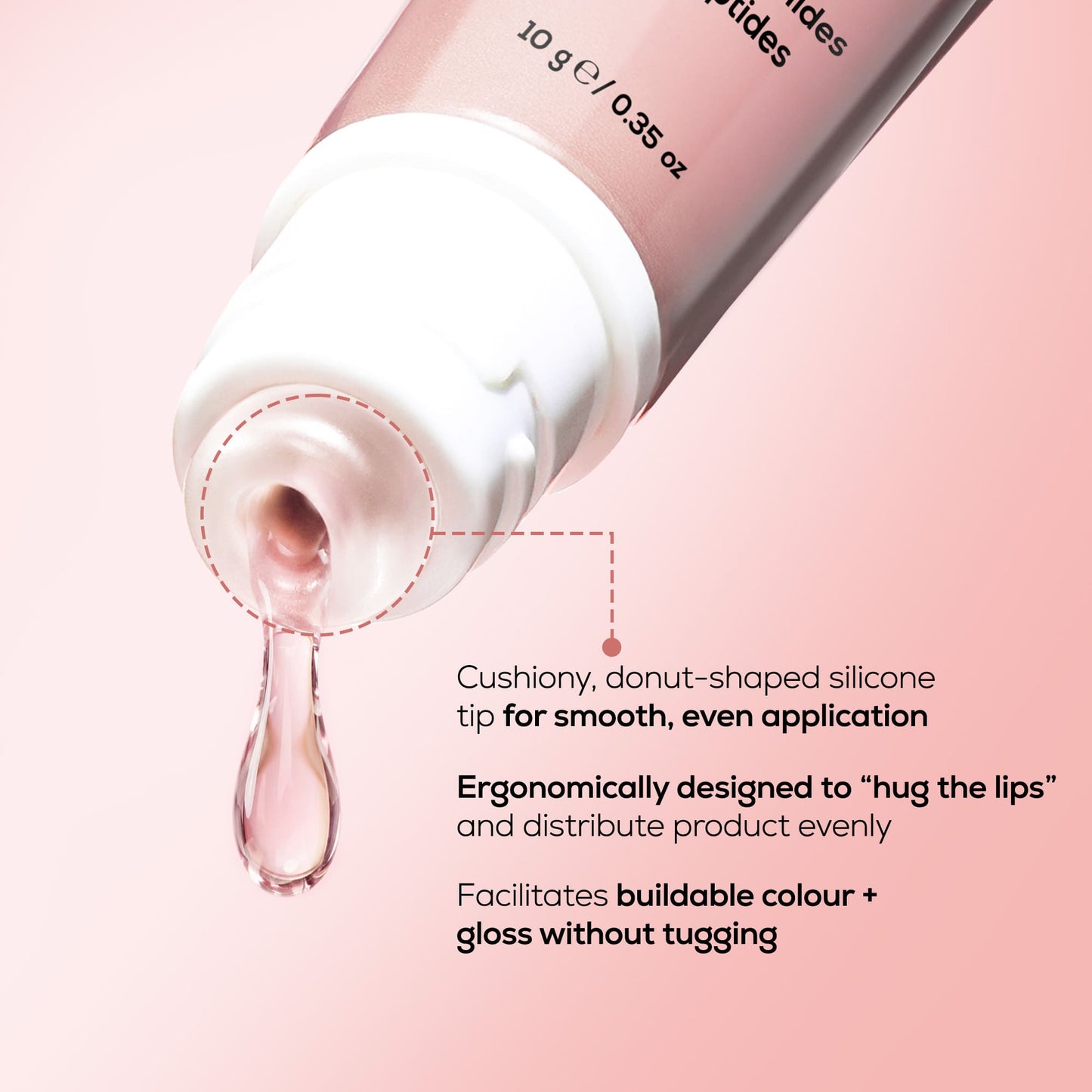 RENEE Pink Therapy PDRN Moisturising Lip Balm For Dry & Chapped Lips, 10g