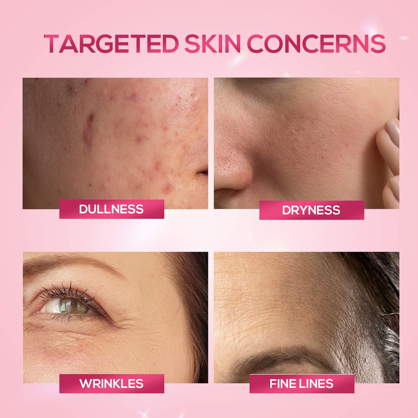 RENEE Pink Therapy Anti-Aging Complete Skincare Set