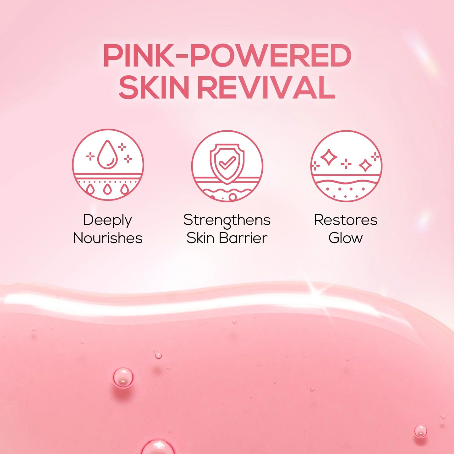 RENEE Pink Therapy PDRN Pink Peptide Serum For Hydrated & Radiant Skin, 30 ml