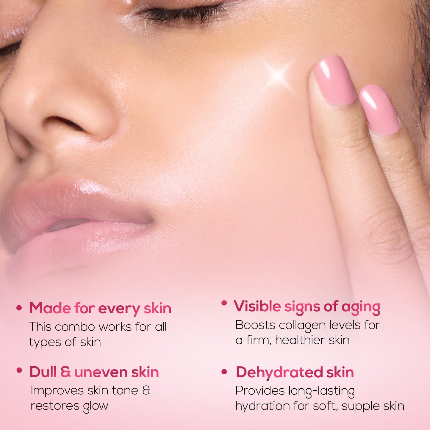 RENEE Pink Therapy Anti-Aging Skincare Combo