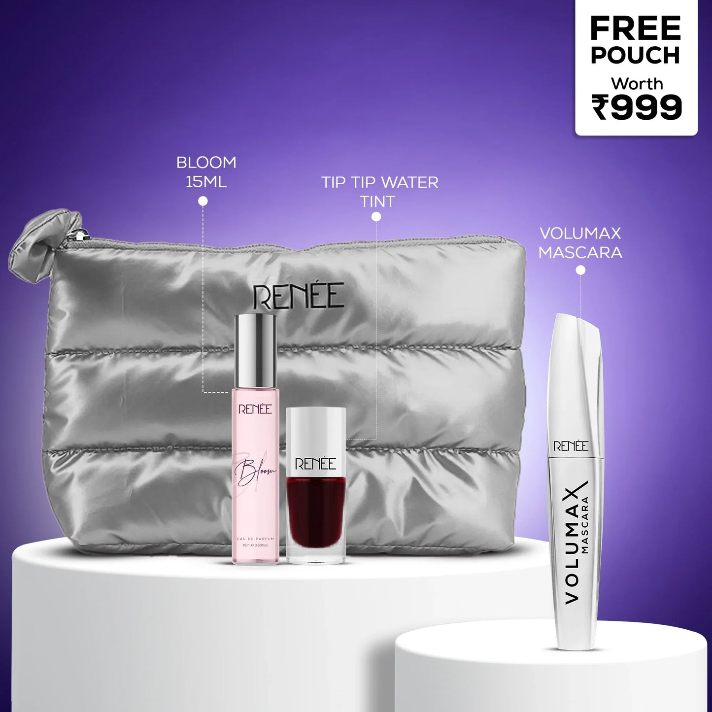 RENEE Pocket-Fit Glam Kit with FREE Pouch