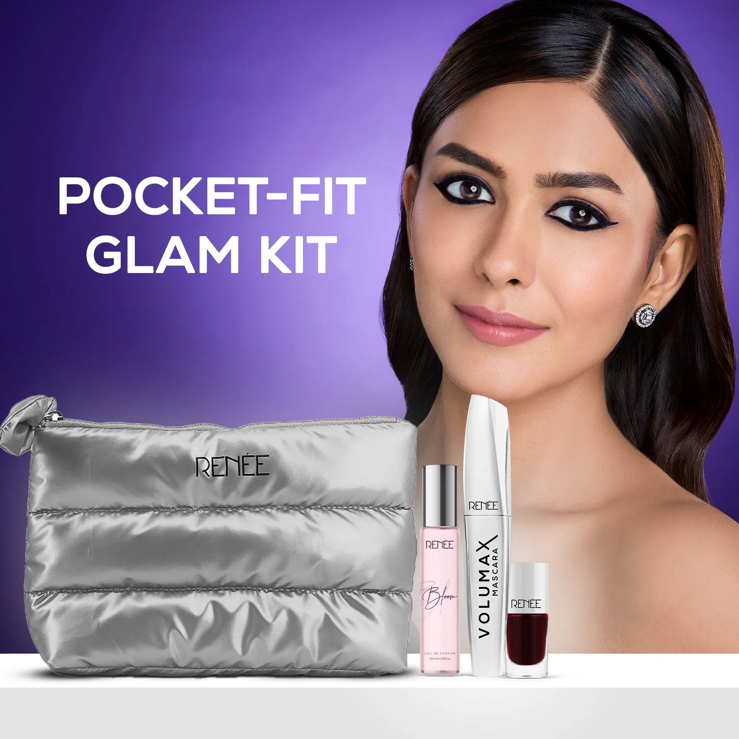 RENEE Pocket-Fit Glam Kit with FREE Pouch