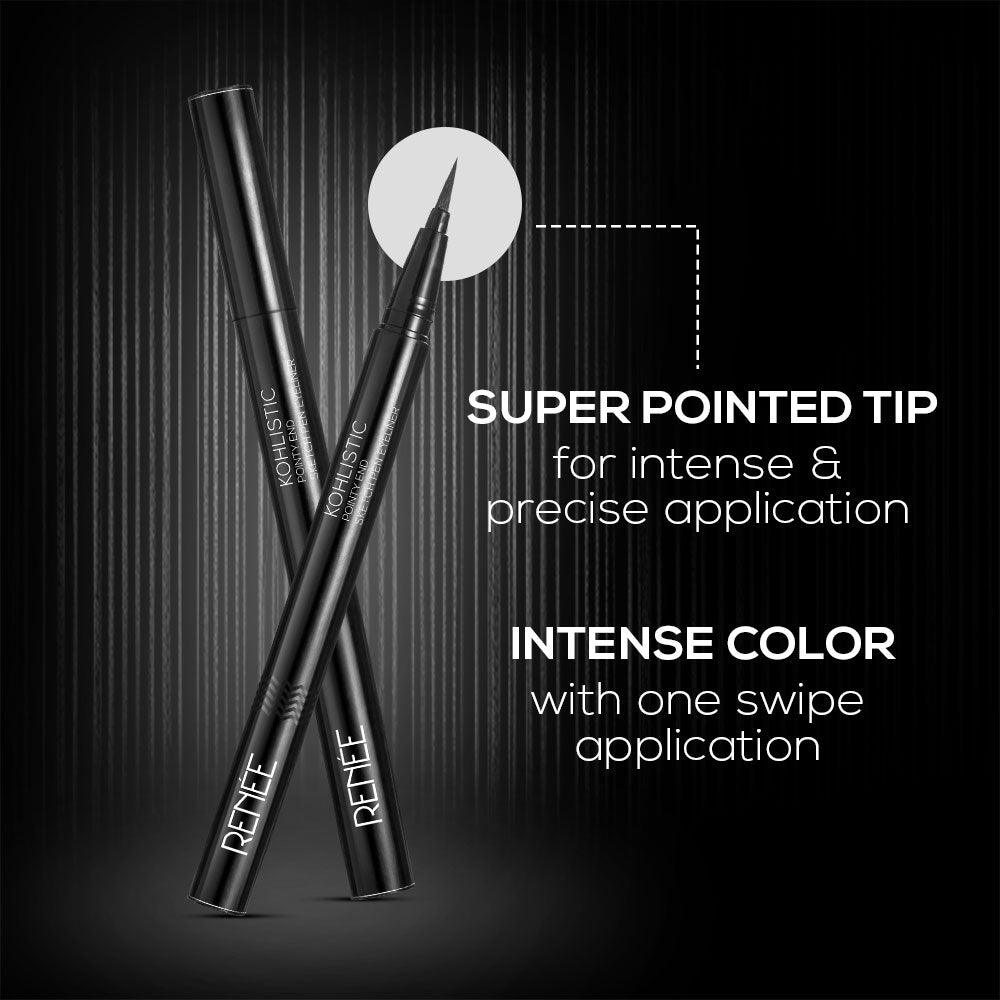RENEE Pointy End Sketch Pen Eyeliner, 1.5 ml