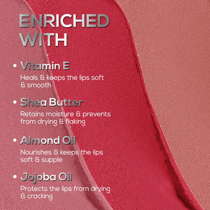 RENEE Prime Matte Lipsticks Trio, 4.5Gm Each