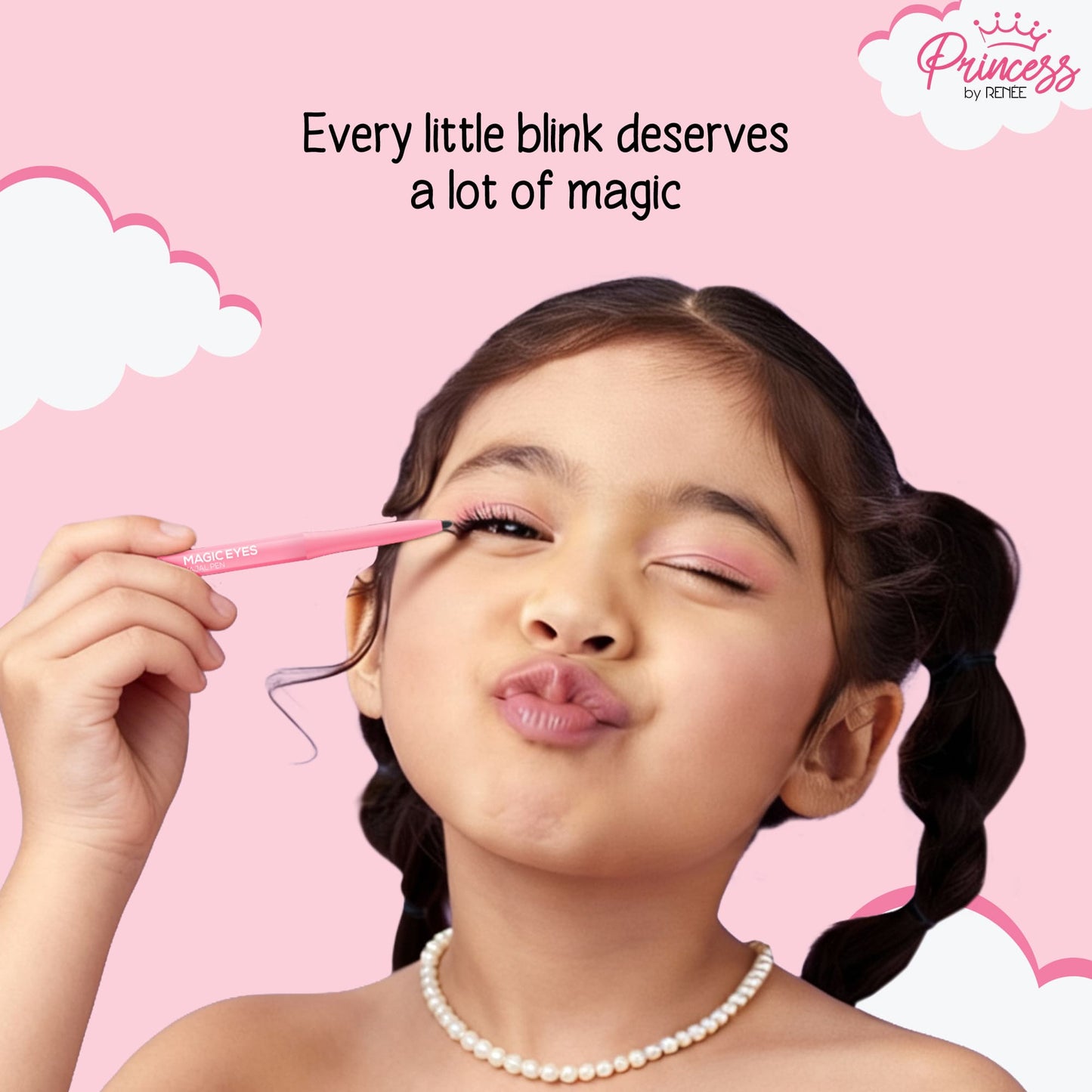 Magic Eyes Kajal Pen & Snowball Lip Balm Combo by Princess by RENEE