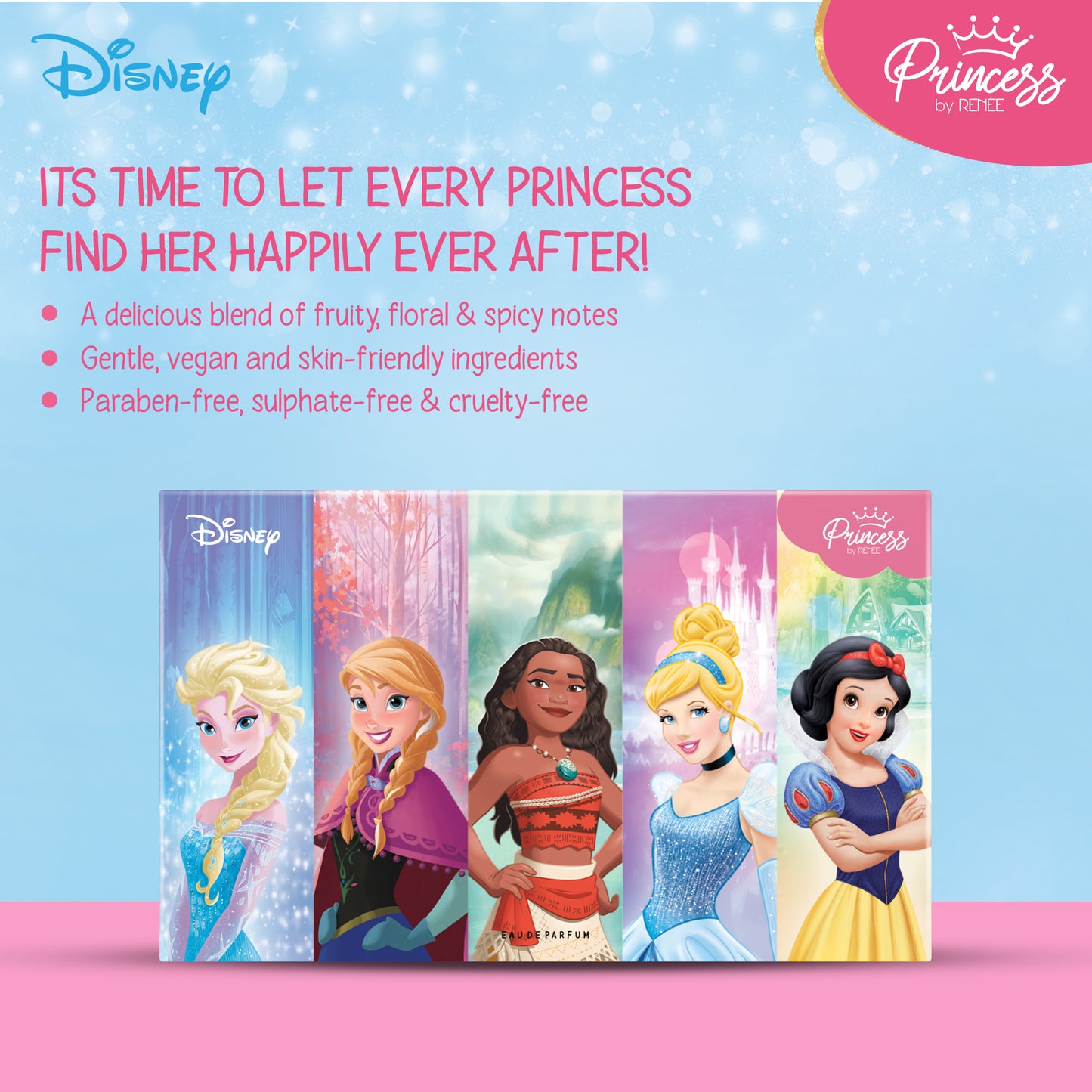 Princess by RENEE Fragrance & Makeup Birthday Gift Set For Preteens