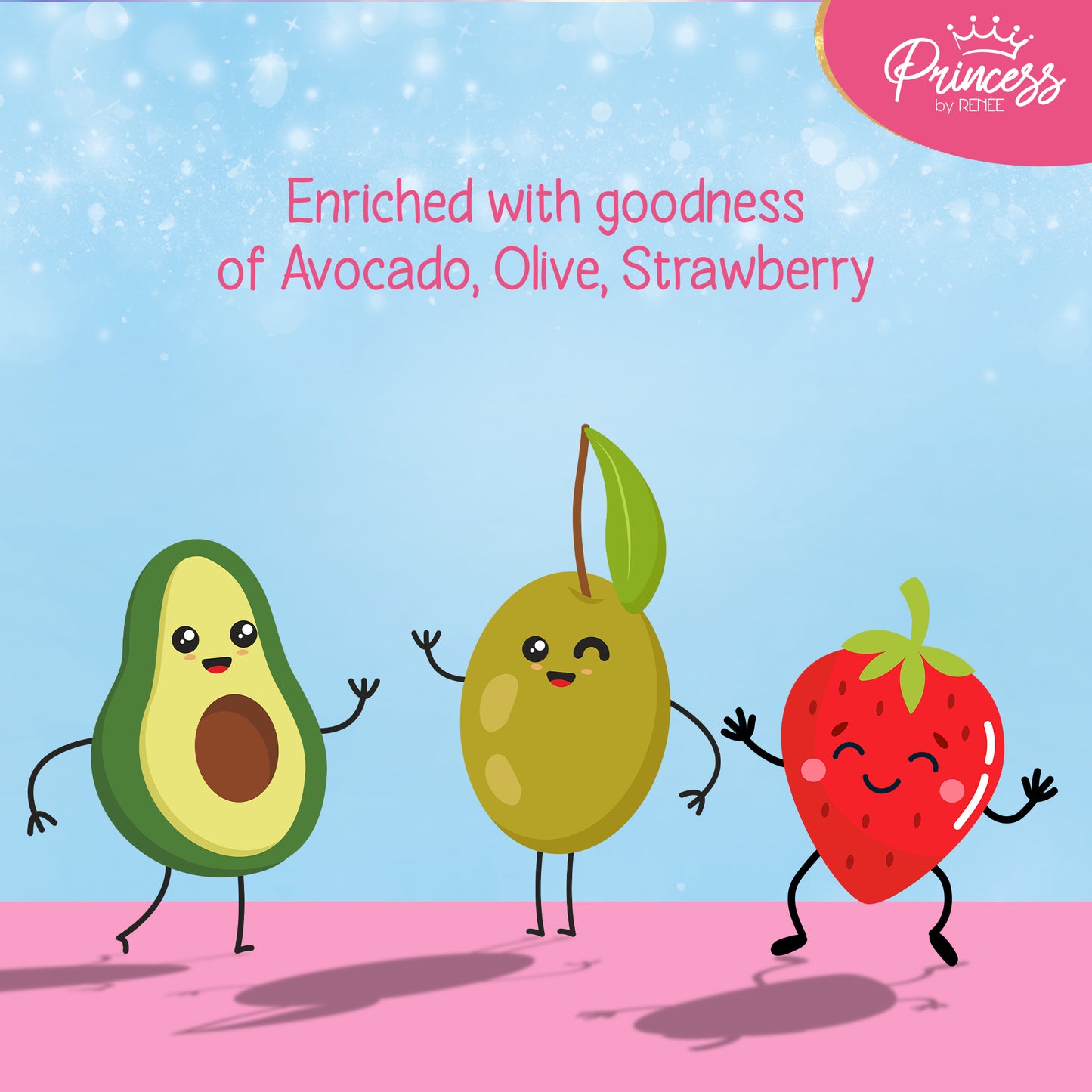 Princess by RENEE Fragrance & Makeup Birthday Gift Set For Preteens