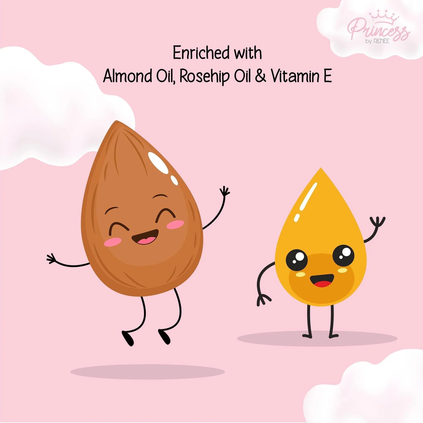 Princess By RENEE Sugar Sparkles Colour Changing Lip Gloss, 4 ml