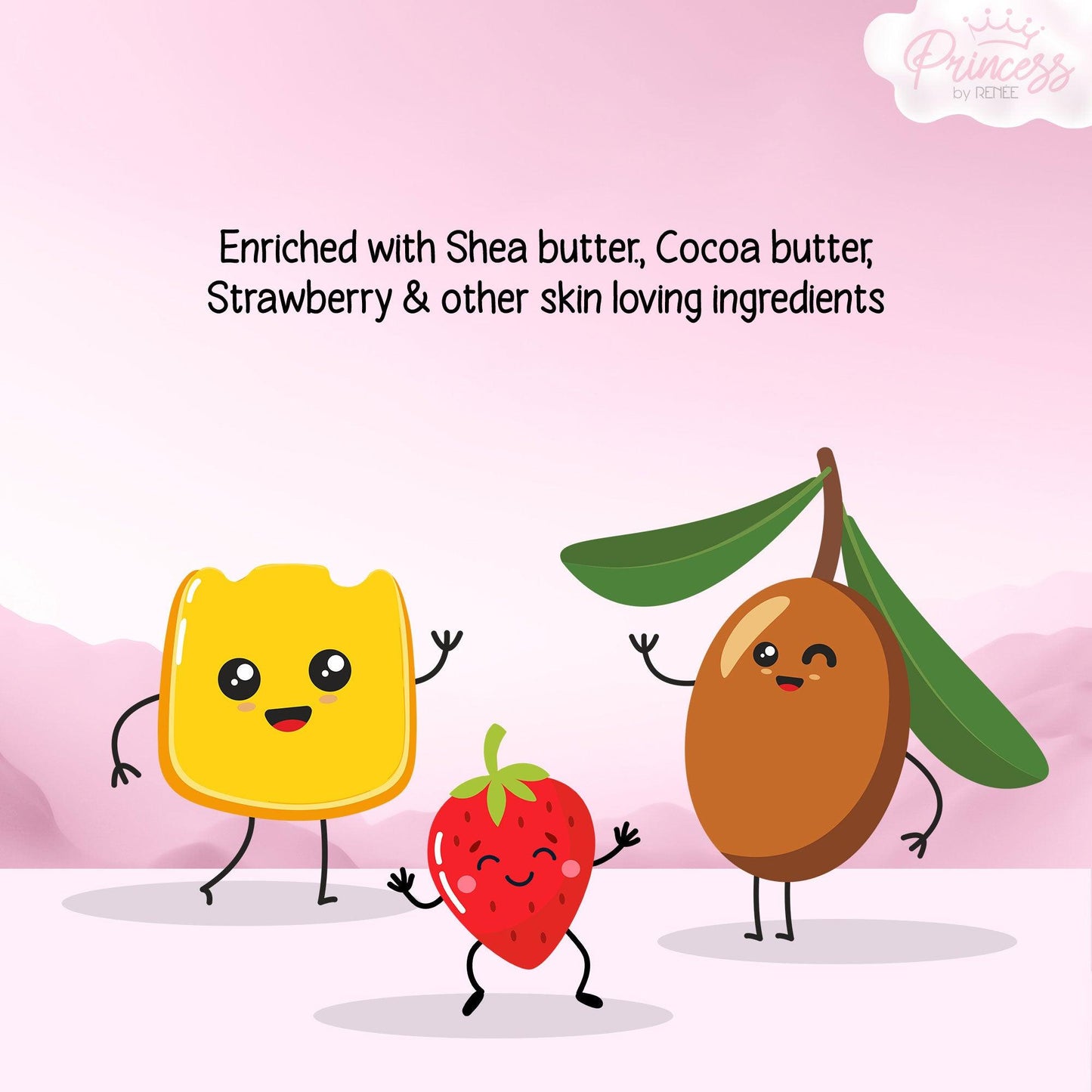 Princess by RENEE Wonderland Lip Care Combo, Pack of 2