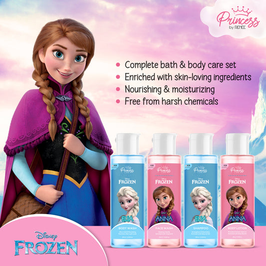Disney Frozen Princess By RENEE Bath & Body Care Set, Combo of 4