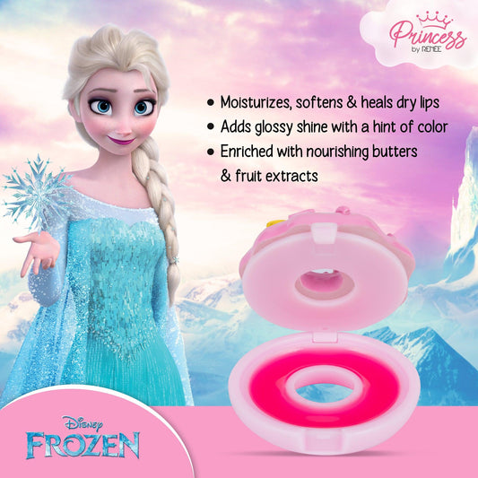 Disney Frozen Princess By RENEE Donut Jelly Lip Balm Elsa 2.8g