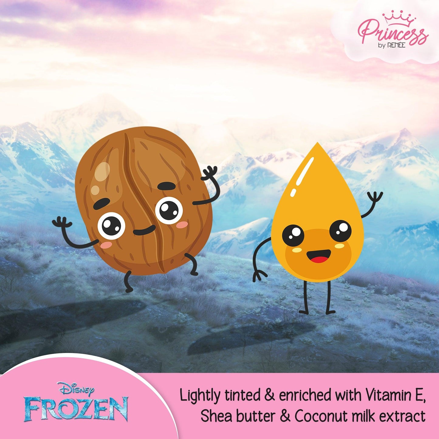 Disney Frozen Princess By RENEE Popsicle Lip Balm, 2 Gm