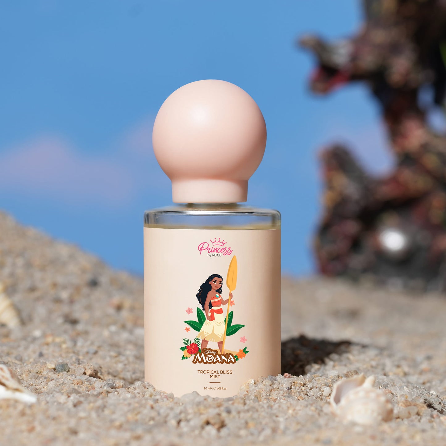 Moana Tropical Bliss Fragrance Mist - Disney Princess by RENEE, 30ml